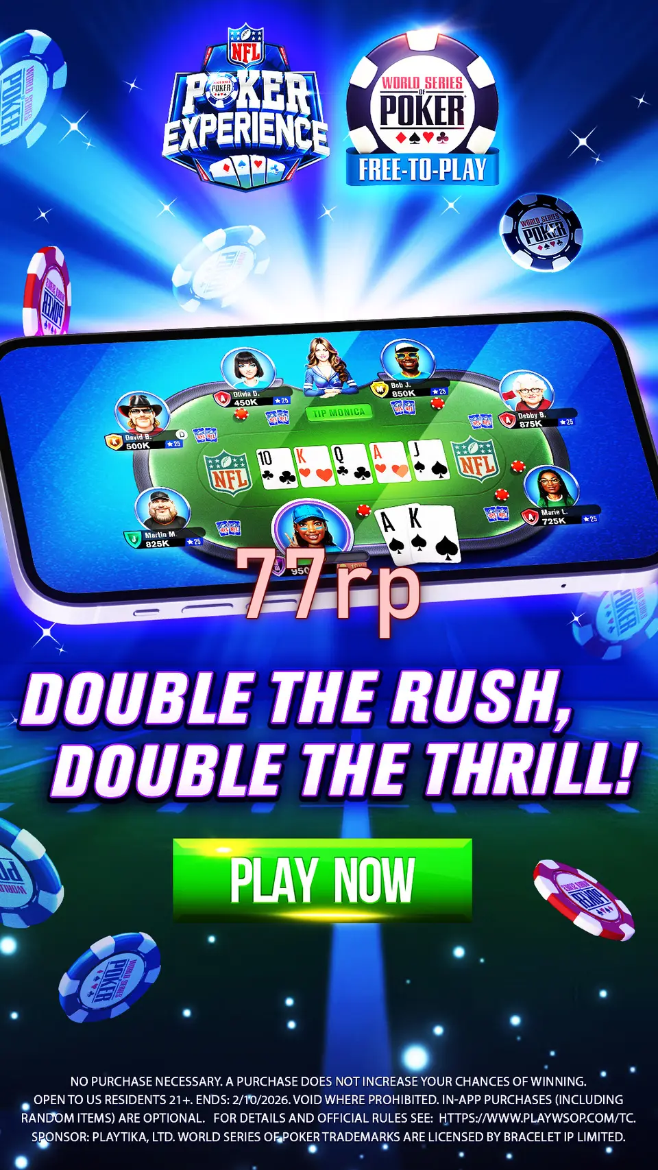 77rp Masuk