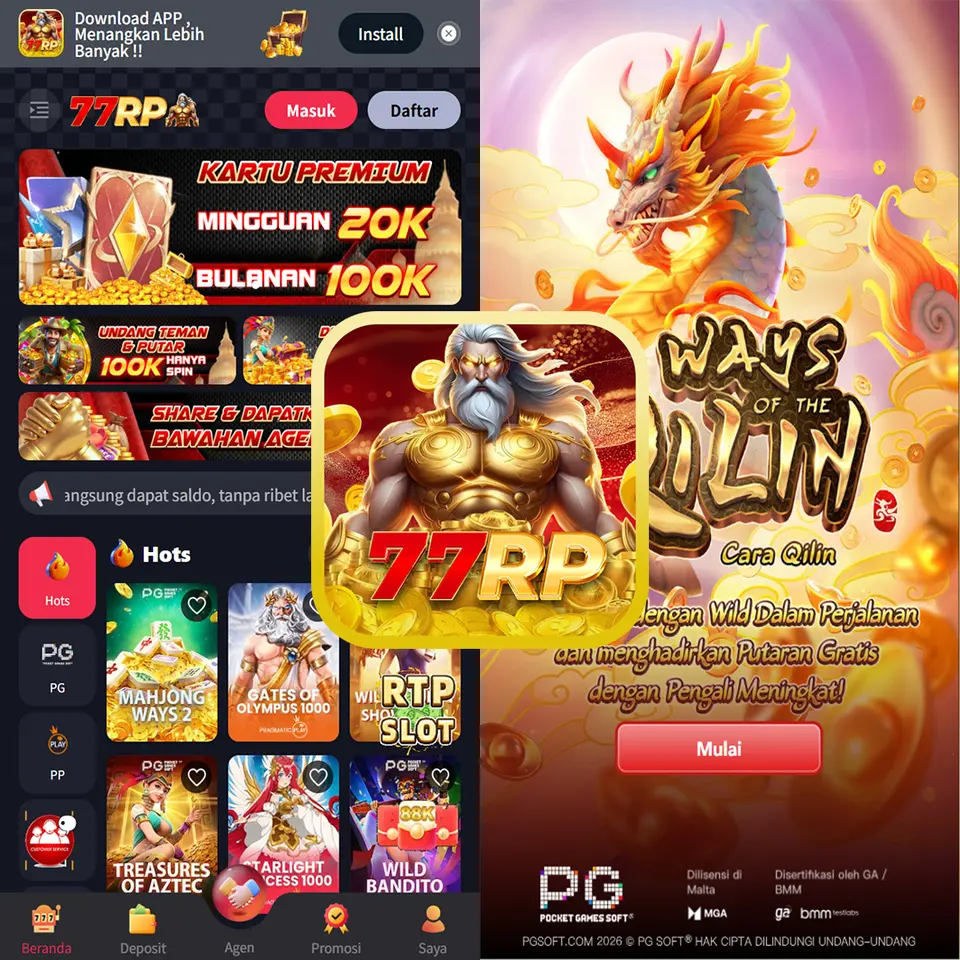 77rp APK Resmi Unduh